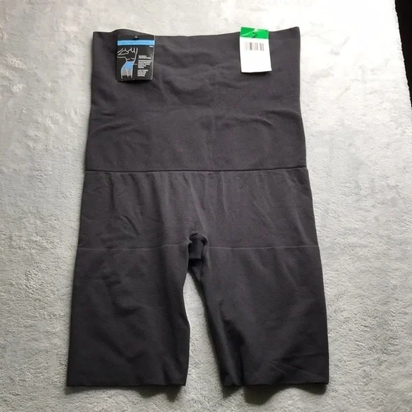 Maidenform Women's Seamless High Waist Thigh Slimmer Black Size L - Picture 2 of 9